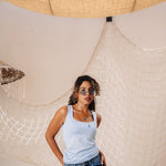 Load image into Gallery viewer, Blue Sleeveless Top
