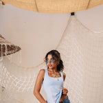 Load image into Gallery viewer, Blue Sleeveless Top
