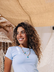 Load image into Gallery viewer, Blue Short Sleeves
