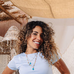 Load image into Gallery viewer, Blue Short Sleeves
