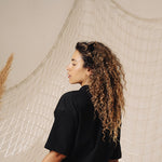 Load image into Gallery viewer, Black Crop Oversized
