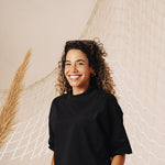 Load image into Gallery viewer, Black Crop Oversized
