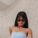 Load image into Gallery viewer, Blue Tube Top
