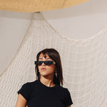 Load image into Gallery viewer, Black Rib Crop Top
