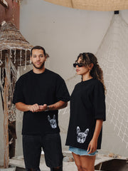 Load image into Gallery viewer, R-Character Black T-Shirt
