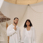 Load image into Gallery viewer, White Linen Shirt
