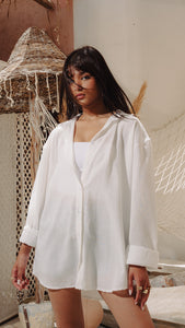 White Linen Shirt