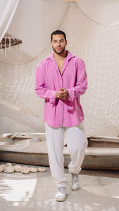 Orchid Men Linen Shirt