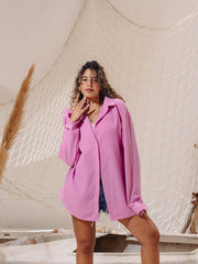 Load image into Gallery viewer, Orchid Women Linen Shirt
