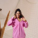 Load image into Gallery viewer, Orchid Women Linen Shirt
